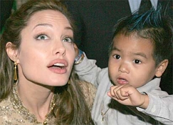 Angelina Jolie e Maddox