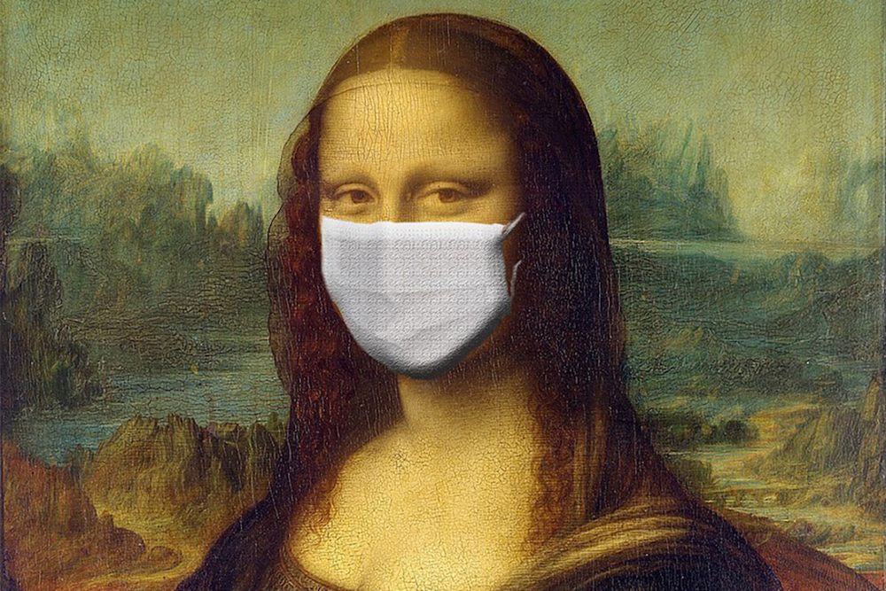 Monna Lisa Coronavirus