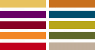 I colori dell'autunno 2005 secondo Pantone