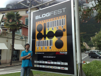 Io alla “BlogFest” 2008