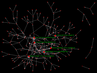 Social network analysis dei blog italiani