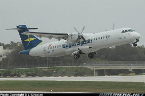 Foto dell'ATR 72 TS-LBB