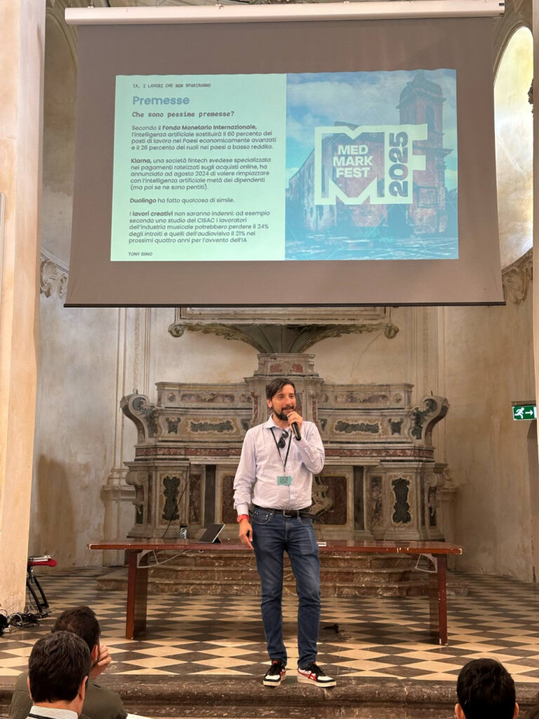 Tony Siino al MedMarkFest 2025