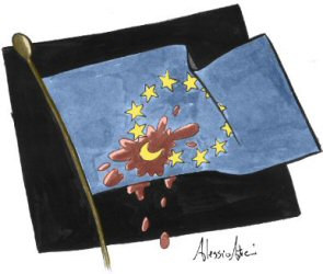 La nuova bandiera europea...