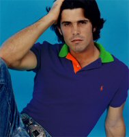 Color-block polo