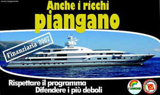 Anche i ricchi piangano