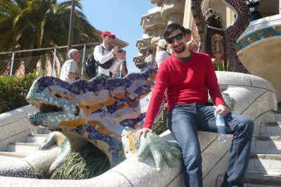 Io a Parc Güell